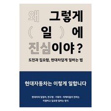 [現代汽車]為何對工作如此真心? ： 挑戰與執著 現代汽車風格的工作方法, 單一商品, 單一商品, 產品名稱