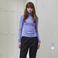 EGOIST 女性修身版型高領針織套頭衫 EQ4BO017