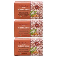 Iteritalia 伊特雅 頂級植萃香氛皂 茉莉檀香, 175g, 3個