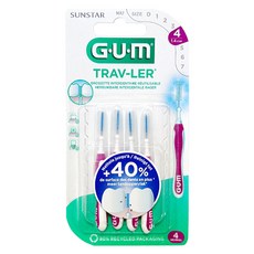 SUNSTAR 三詩達 G.U.M Trav-Ler 牙間刷 1612, 4入, 1個