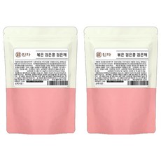 인차 국내산 볶은 검은콩 검정깨 가루, 500g, 2개