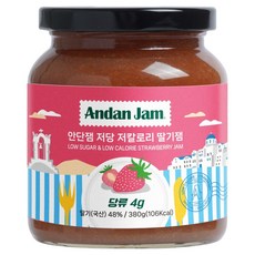 Andan Jam 低熱量草莓醬, 380g, 1罐