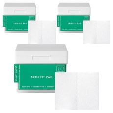 어반리브즈 스킨핏 패드 사각, 3개, 60매입