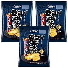 Calbee 卡樂比 Kataage Potato 鹽風味洋芋片, 65g, 3包