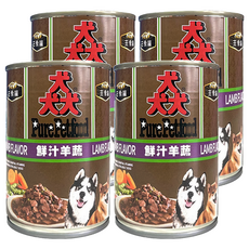 PRO PURE 猋 成犬罐頭 鮮汁羊蔬 400g 4罐