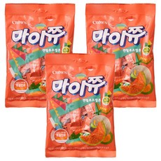 크라운 마이쮸 필로우 캔털루프멜론, 100g, 3개