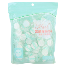 咪咪購物 壓縮面膜, 無味, 100個