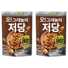 마켓오네이처 오!그래놀라 저당, 255g, 2개 255g, 2개