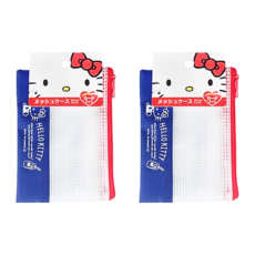Hello Kitty 文件收納拉鍊袋 B6, 2個, 586528
