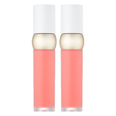 THE FACE SHOP 菲詩小舖 fmgt 新繽紛絲絨定妝唇釉, 2個, 4.5g, 05號 珊瑚冰棒
