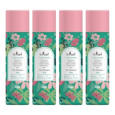 isLeaf 極致蓬鬆乾洗髮噴霧PLUS 無香氛, 4個, 150ml