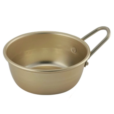 SALUS 佐藤金屬 鋁製多功能調理碗, 13cm, 金色, 1個