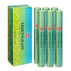 HEM 인센스 스틱 20p x 6개 세트, 레몬그라스
