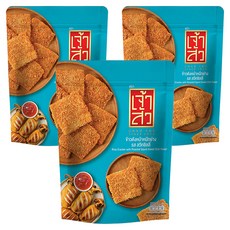 魷魚肉鬆米餅, 3包, 80g