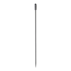 SALUS 佐藤金屬 幾何點心叉 10cm, 銀圓棒, 6支