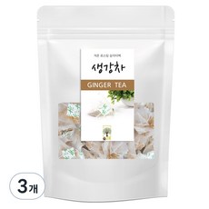 森林草本生薑茶 三角茶包, 1g, 100個, 3袋