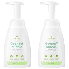 머머 궁디 버블워시 플러스 영유아 청결제 무향, 250ml, 2개