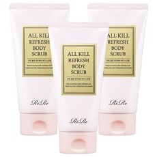 lire all-kill refresh 身體磨砂膏, 150g, 3個
