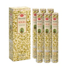 HEM 인센스 스틱 20p x 6개 세트, 프레셔스 모그라