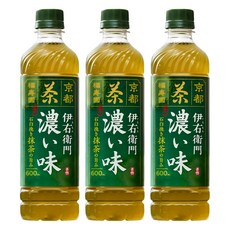 SunTORY 三得利 伊右衛門濃厚綠茶, 600ml, 3瓶