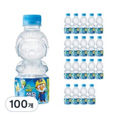 팔도 뽀로로 샘물, 250ml, 100개