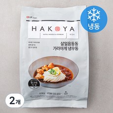 HAKOYA 살얼음동동 가라아게 냉우동 2인분 (냉동), 1.116kg, 2개