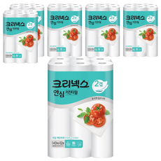 Kleenex 舒潔 安心雙層捲筒式廚房紙巾 140張, 12捲, 6袋