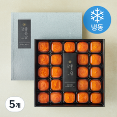 감좋은날 GAP 인증 청도반건시 22과 + 쇼핑백 (냉동), 1.36kg(대과), 5개