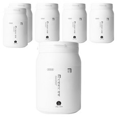 살림백서 식기세척기 세제 분말형, 1kg, 6개