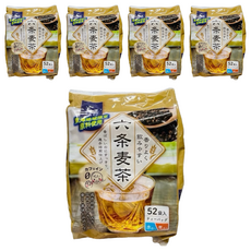 福玉 六條麥茶 東海地域限定原料使用, 5袋, 52包, 7g