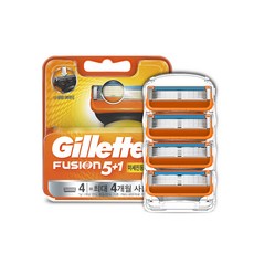 Gillette 吉列 刮鬍刀, 4件, 1個