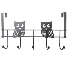 Little Pink Rabbit 粉彩小兔 貓頭鷹門後5鉤 Set, OA036, 1個