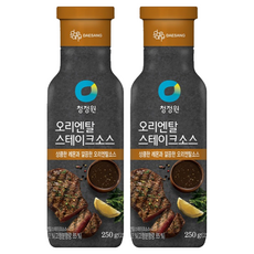 청정원 오리엔탈 스테이크소스, 250g, 2개