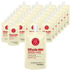 韓國 WHOLE IN JUICE 陽光農場 NFC蘋果汁, 100ml, 120包