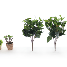 Dow F&G 人造黃金葛葉叢 2入, 綠色, 1個