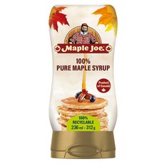 Maple Joe 純楓糖漿 擠壓瓶 312g, 1個, 236ml