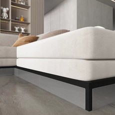 Market Plan 透明床底沙發底PVC擋板 1入 + 雙面膠帶 4入 套組, 透明, 3個