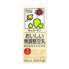 KIKKOMAN 龜甲萬 豆乳 無調整, 24瓶, 200ml