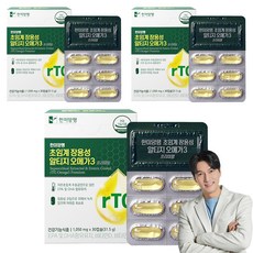 Hanmi Nutrition 超臨界腸溶性rTG Omega-3 31.5g, 3個, 30錠