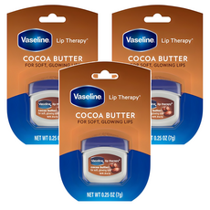 凡士林Vaseline 迷你護唇膏7g, 可可, 7g, 3罐