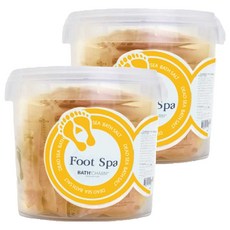 바스참 풋스파 족욕제 레몬 25p, 750g, 2개