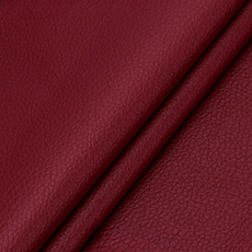 Three Sun 多用途大型皮革貼紙, 深紅色