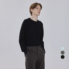 MIND BRIDGE 男女通用Dogood柔軟環針織衫 MZKT7120