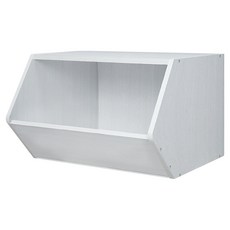 MAMORU玩具櫃 美觀簡約 42x28.1x28.8公分, 木紋白, 1個