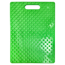 Architec 經典創意樂高砧板 耐熱 Polypropylene TPE高塑性彈體, 大(28 x 36 x 1.2cm), 檸檬綠, 1個