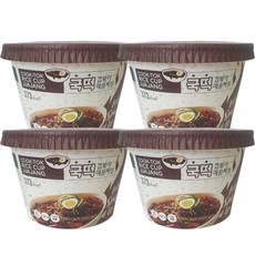 SJFood 辣味炸醬辣炒年糕, 144g, 4入