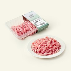 돈마루 성지농장 동물복지 한돈 등심 잡채용 (냉장), 500g, 1개