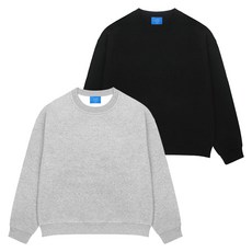 L.LAMO 基本款刷毛大學T 2件組