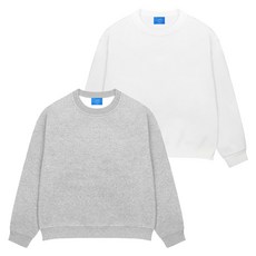 L.LAMO 基本款刷毛大學T 2件組