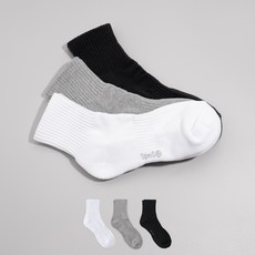Sockpiens Deofresh 氣墊運動襪 3雙, 1套, 混合